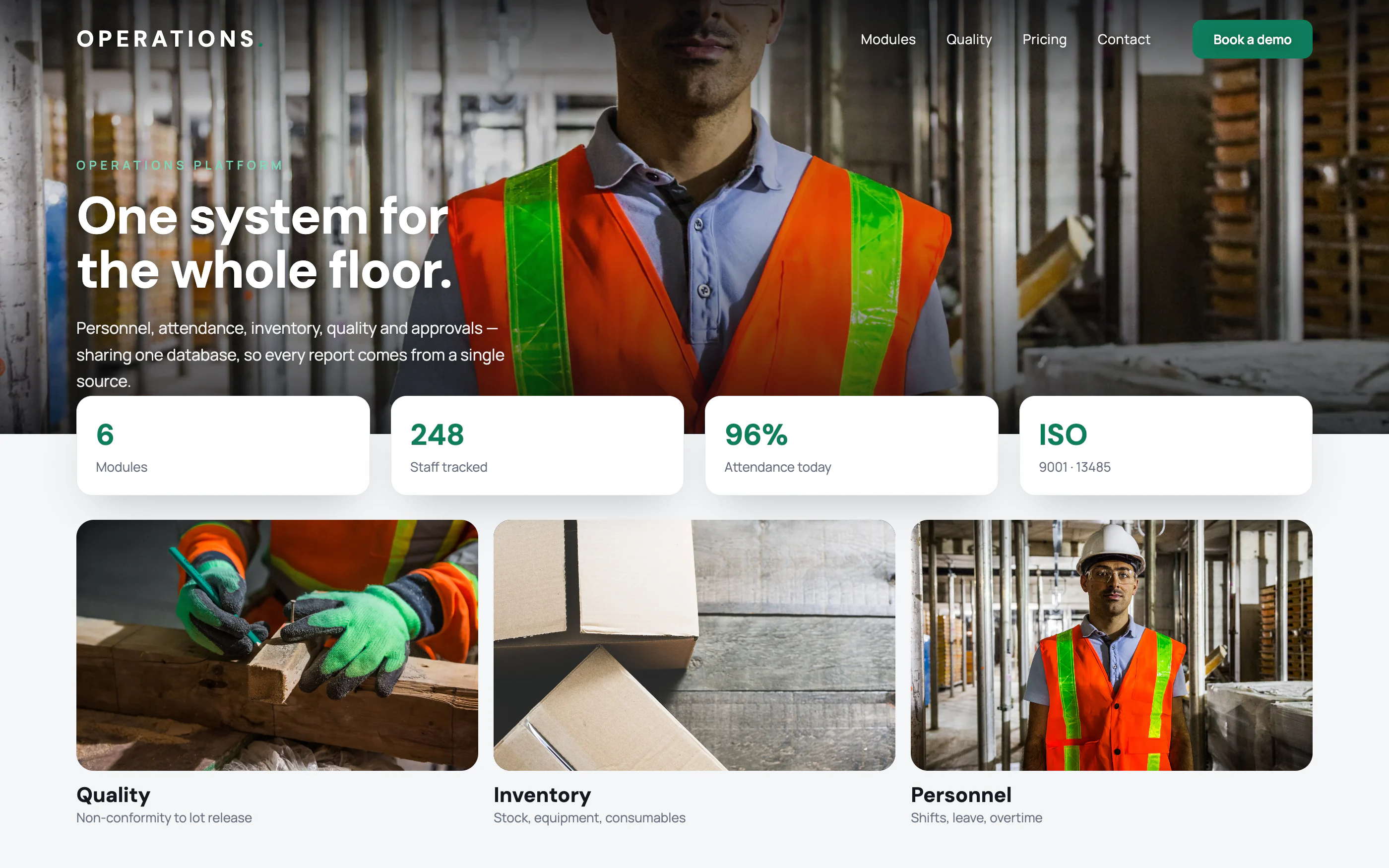 Enterprise Operations Platform