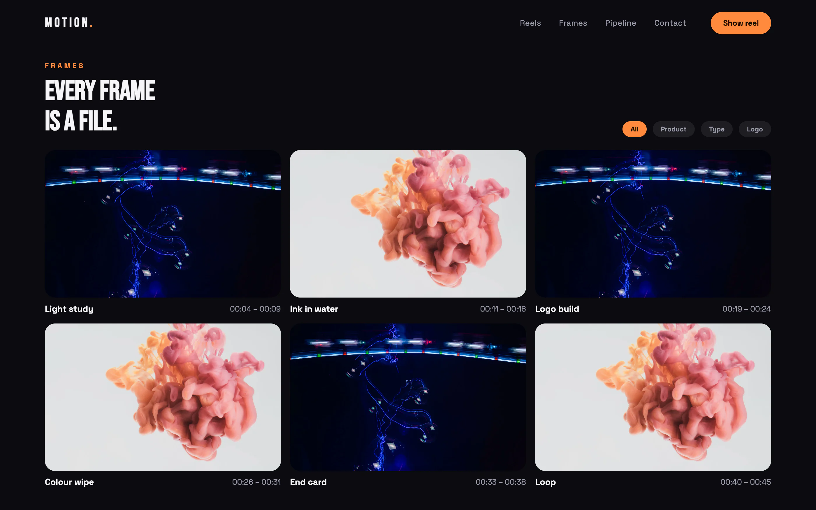 Animation & Motion Experiments