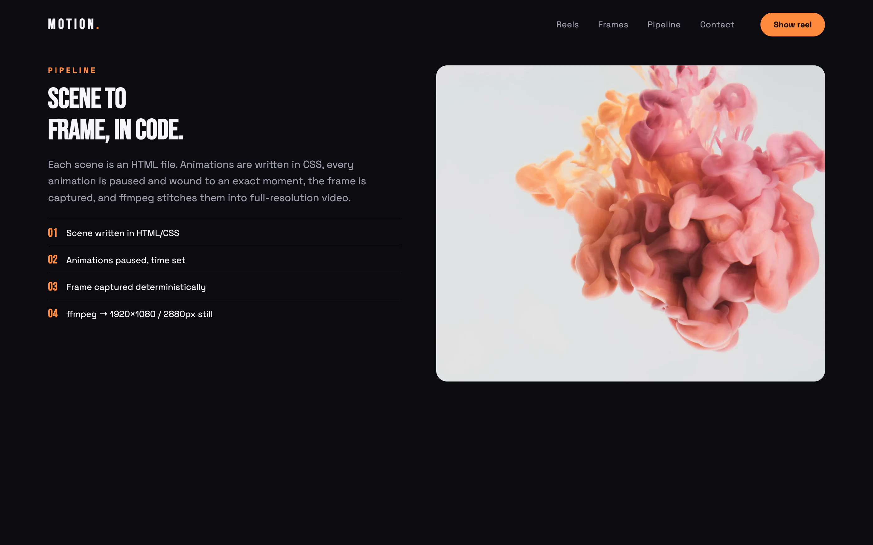 Animation & Motion Experiments