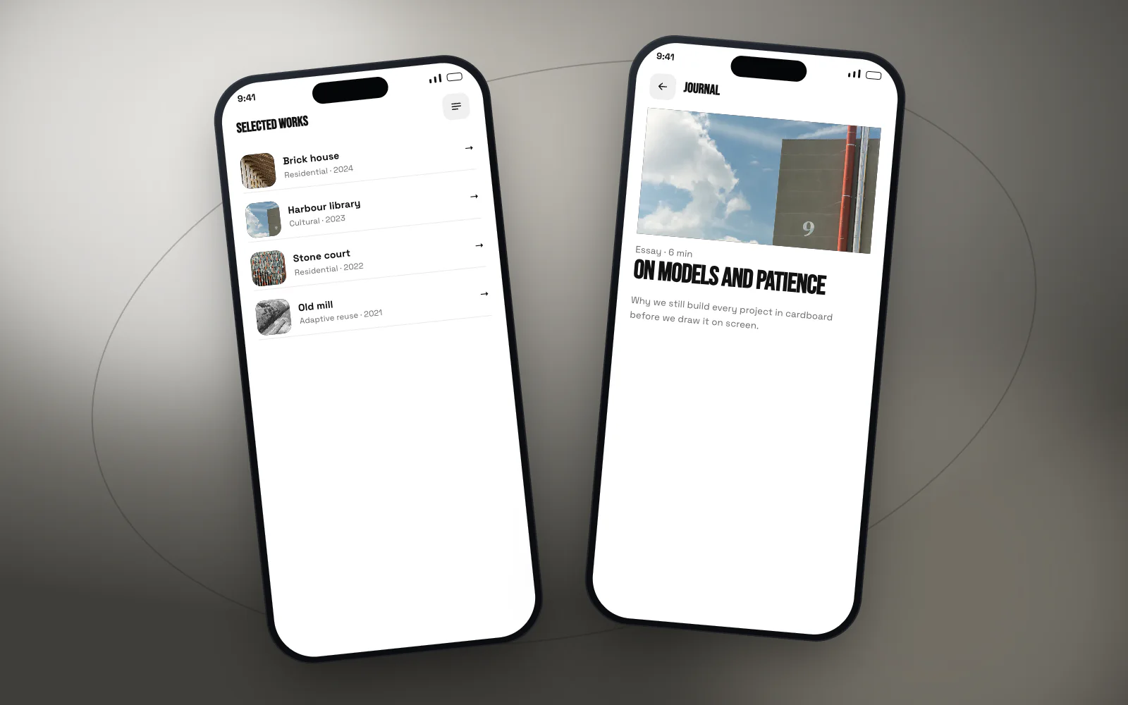 Architecture & Design Studio